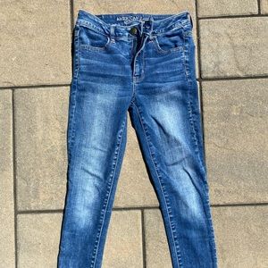 American easily high rise jeggings